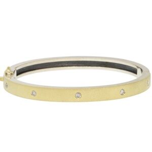 RENE ESCOBAR YELLOW GOLD OLLY BANGLE